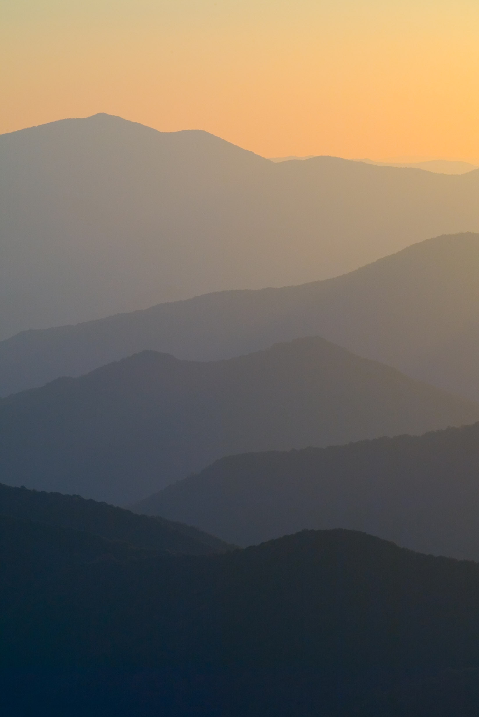smoky mountain sunset Dominic Scott